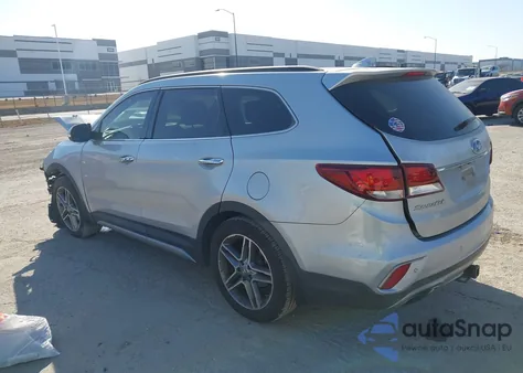 2017 Hyundai Santa Fe Limited Ultimate z USA, uszkodzony, nr VIN KM8SR4HF5HU185192
